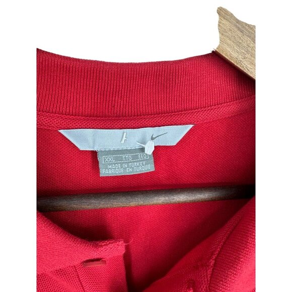 Nike Men's Short Sleeve Polo Shirt Size XXL 100% Cotton - Picture 4 of 8